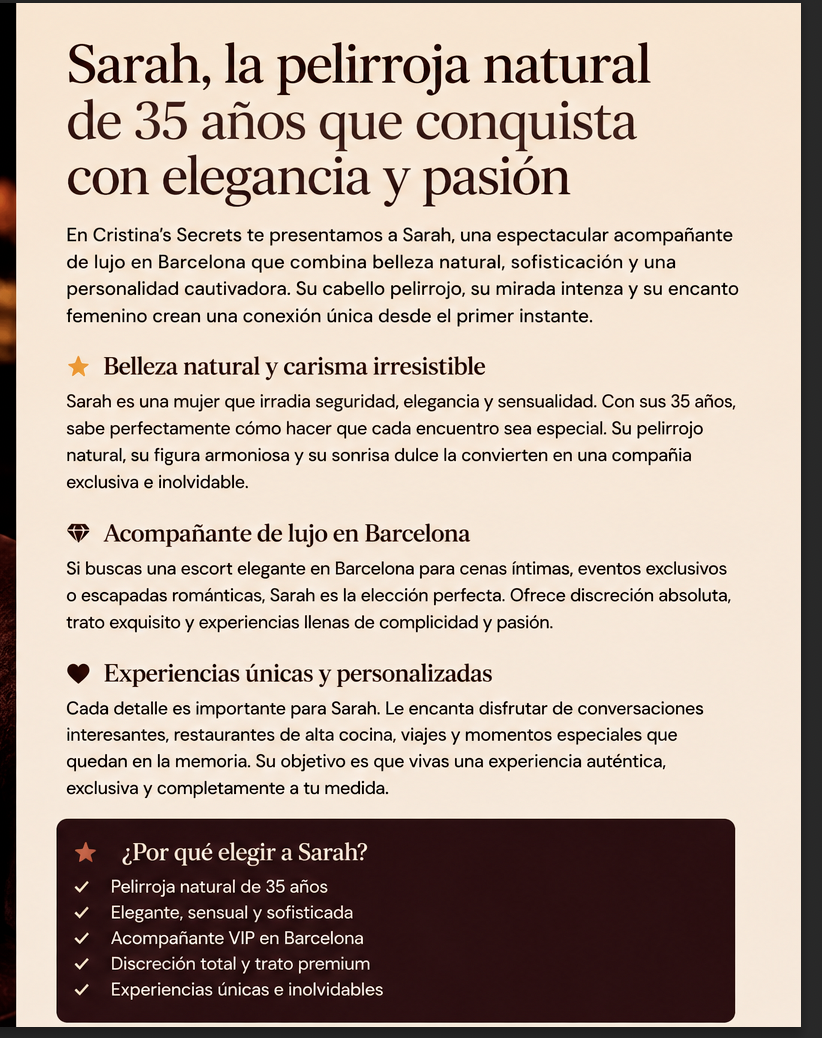 cristinas secrets